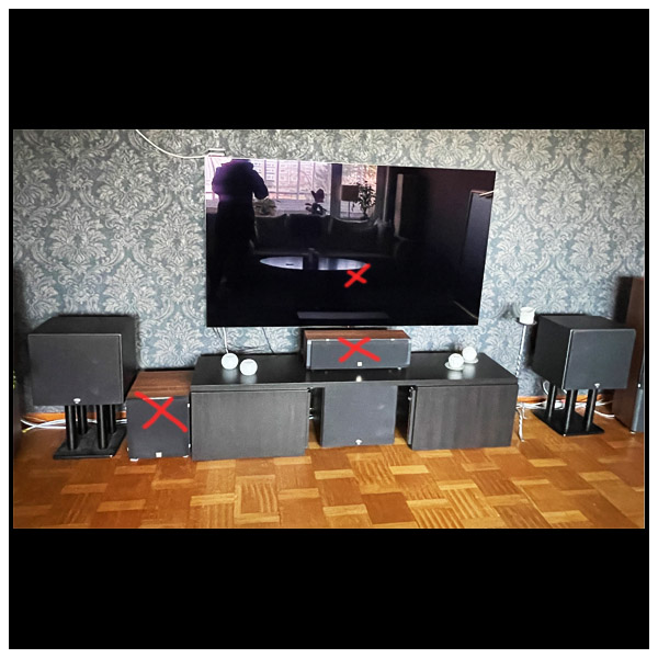 Klipsch THX Ultra2 5.0 /system, Begagnat